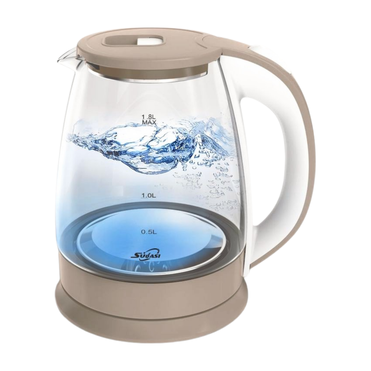 1.8L Glass Electric kettle