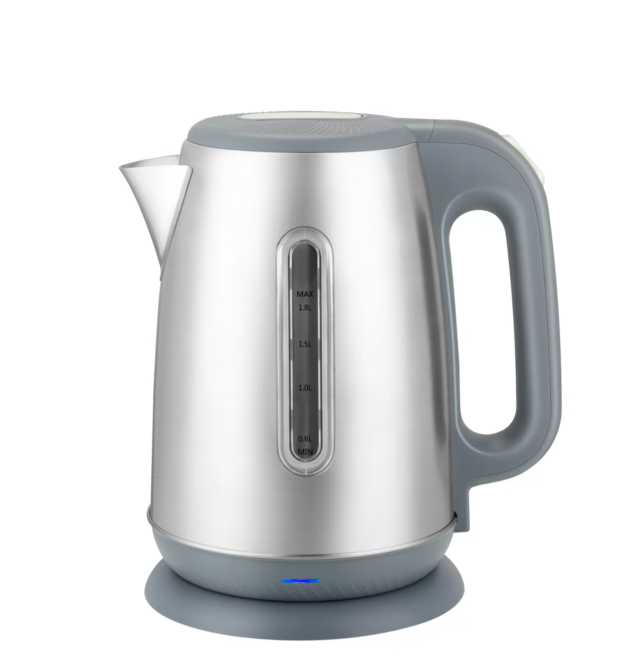 1.8L Stainless Stain Electric Kettle with water level